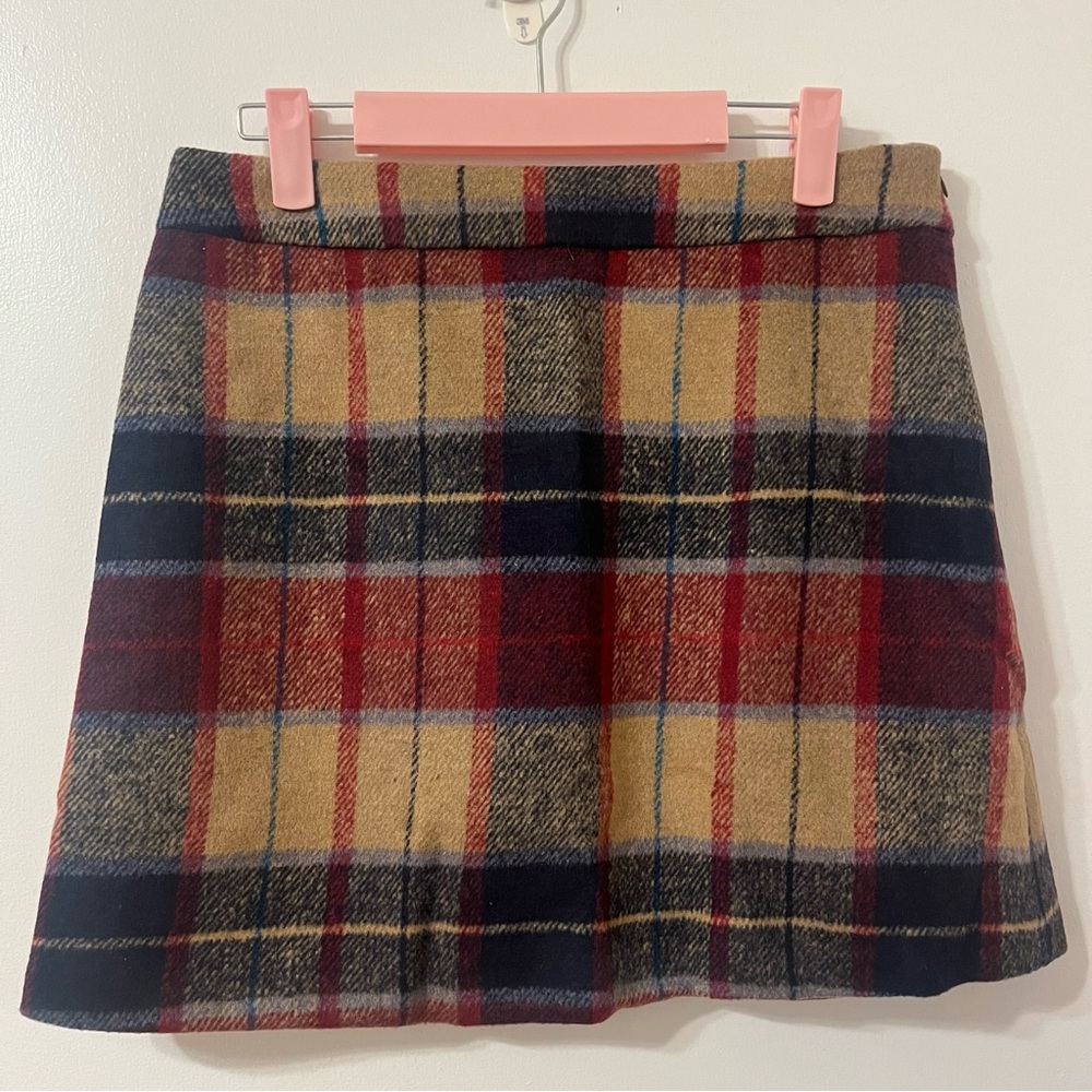 New Rihoas Plaid Mini Skirt
